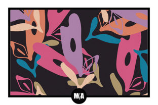 Abstract Flowers 3: Elevating Visual Projects with High-Resolution Floral Backgrounds