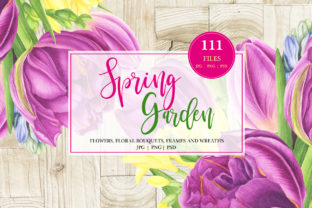 Elevating Design Projects with the Spring Garden Watercolor Set