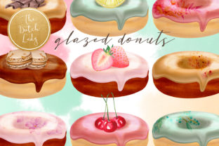 Glazed Decorated Donuts Clipart Set: A Practical Guide for Digital Creators