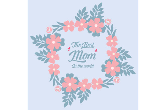 Modern Frame for Best Mom in the World: Strategic Design Application