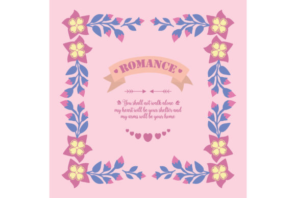 Romance Invitation Card Template Design Guide
