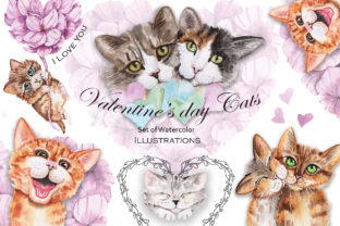 Valentinstags-Aquarell-Katzen: A Comprehensive Guide to Watercolor Clipart for Creative Projects