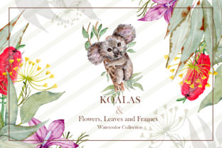 Watercolor Koala Collection: Creative Design Assets