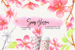 Watercolor Spring Blossom Clip Art Guide